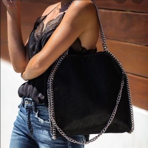 NWT Cecilia Suede Tote